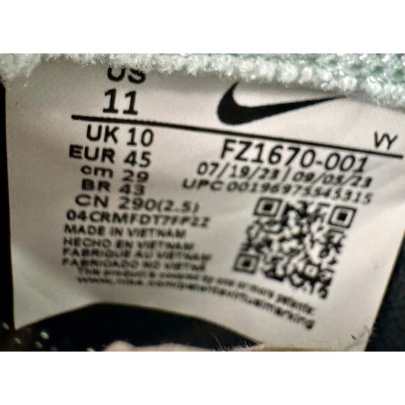 Nike Dunk Low Retro PRM Smoke Grey Barely Green FZ1670-001 Sz 11 # 418 - Picture 8 of 8